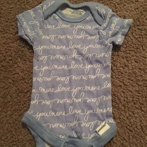 Gerber LOVE YOU MORE onesie